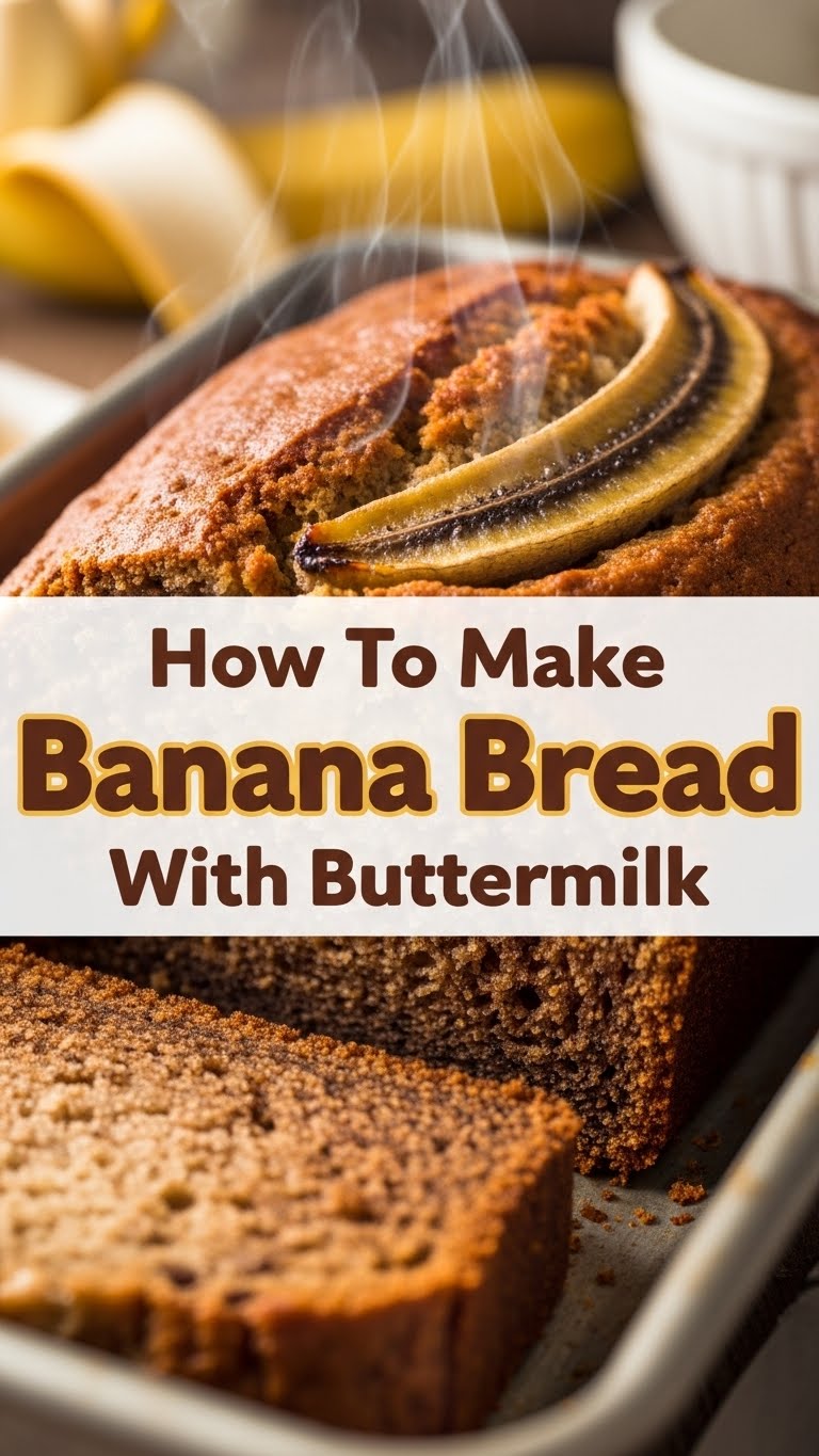 How To Make Banana Bread With Buttermilk