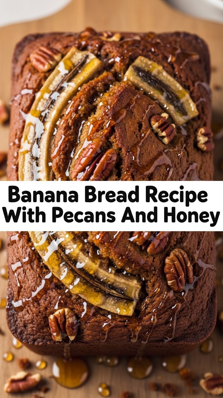 Banana Bread Recipe With Pecans And Honey