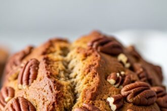 Vegan Banana Bread With Pecans