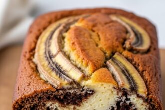 Banana Bread With Nutella And Cream Cheese