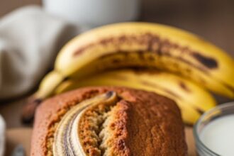 Vegan Banana Bread Recipe With Almond Milk