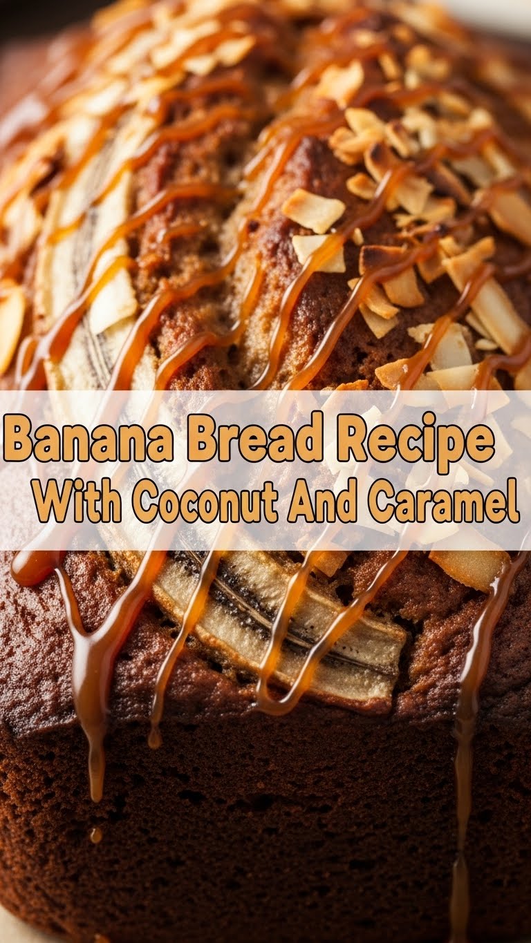 Banana Bread Recipe With Coconut And Caramel