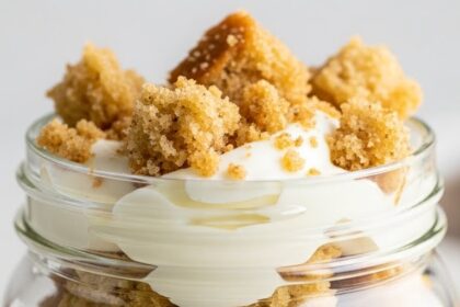 Banana Bread Parfait With Yogurt