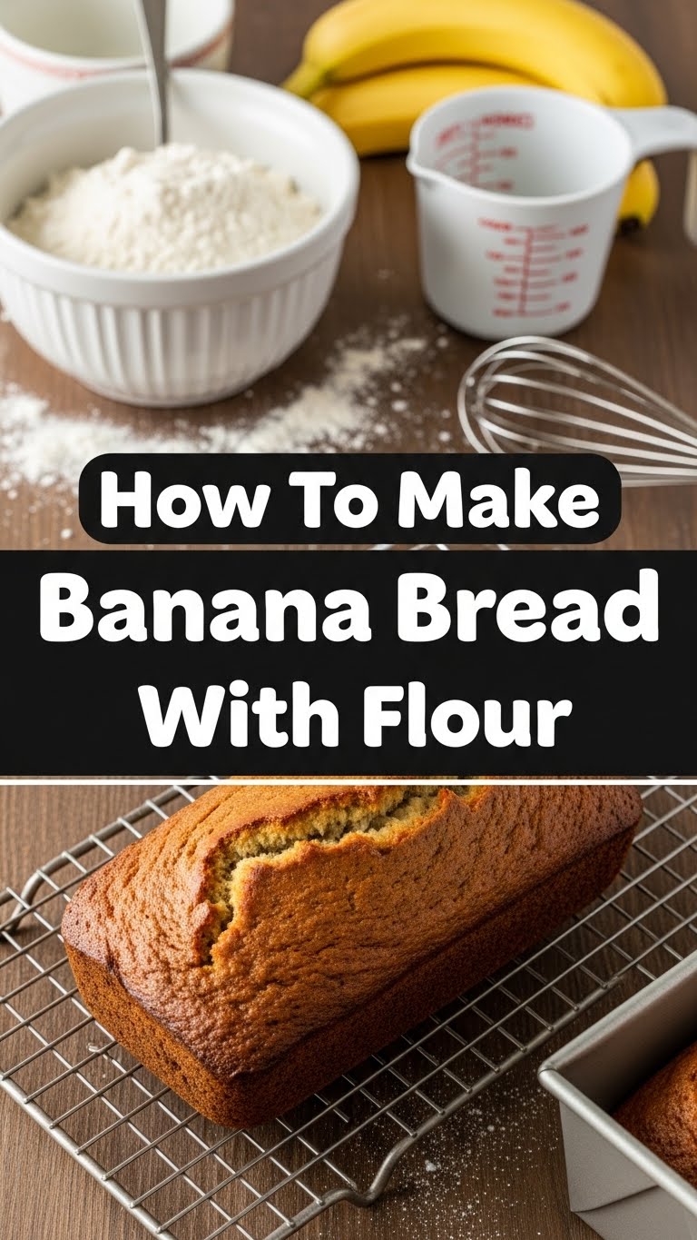 How To Make Banana Bread With Flour
