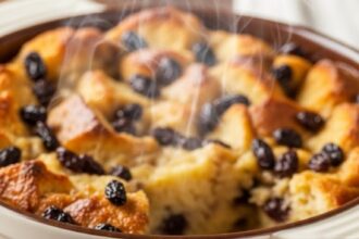 Banana Bread Pudding Recipe With Raisins