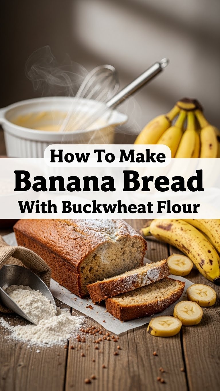 How To Make Banana Bread With Buckwheat Flour