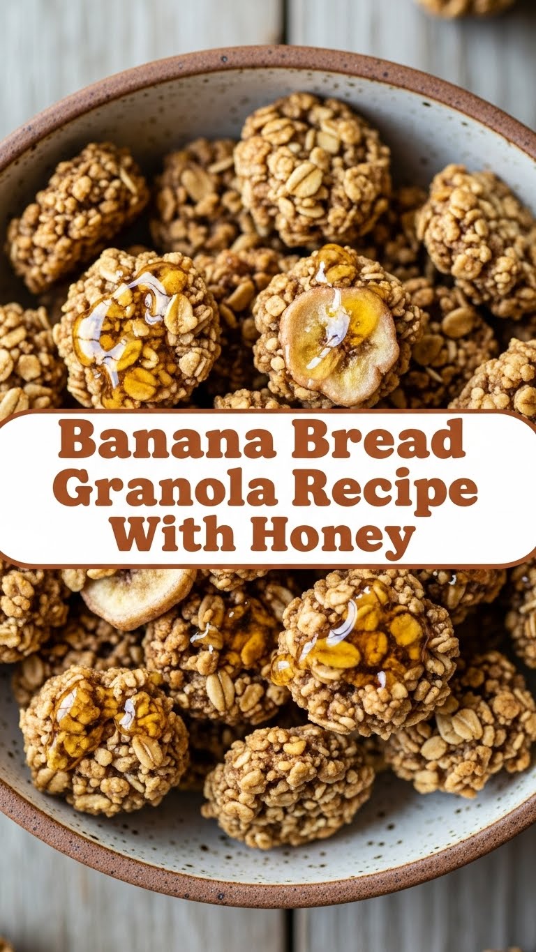 Banana Bread Granola Recipe With Honey