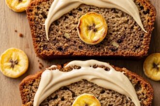 Healthy Banana Bread With Tahini