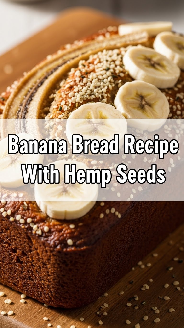 Banana Bread Recipe With Hemp Seeds