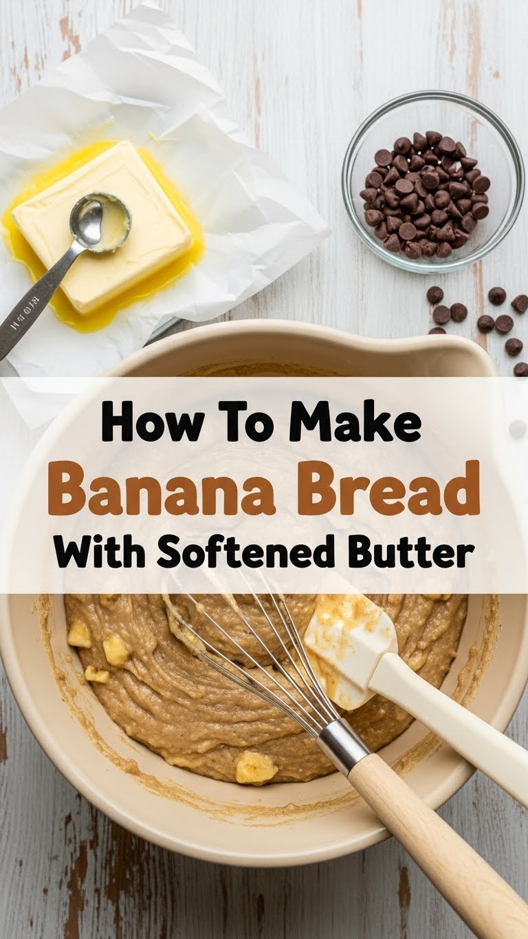How To Make Banana Bread With Softened Butter
