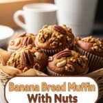 Banana Bread Muffin With Nuts