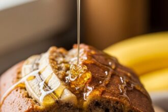Homemade Banana Bread With Honey