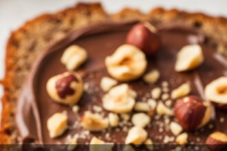 Banana Bread With Nutella Spread