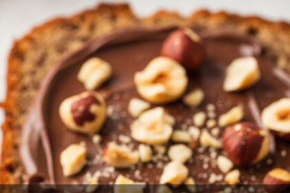 Banana Bread With Nutella Spread