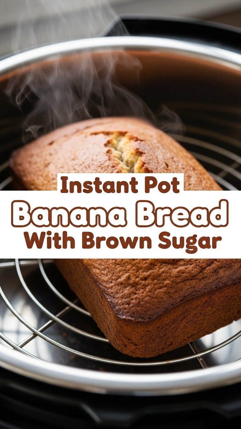 Instant Pot Banana Bread With Brown Sugar