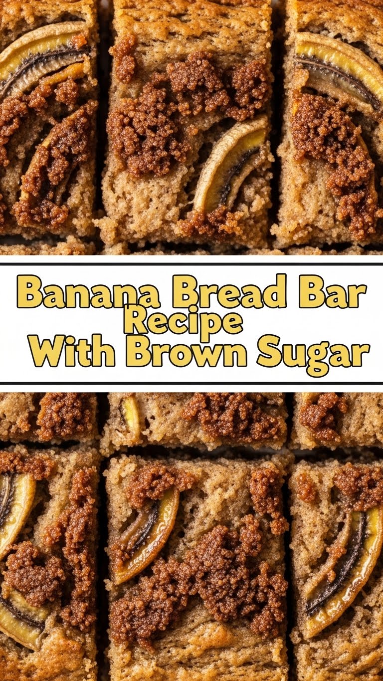 Banana Bread Bar Recipe With Brown Sugar