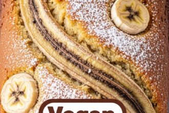 Vegan Banana Bread With Nutella