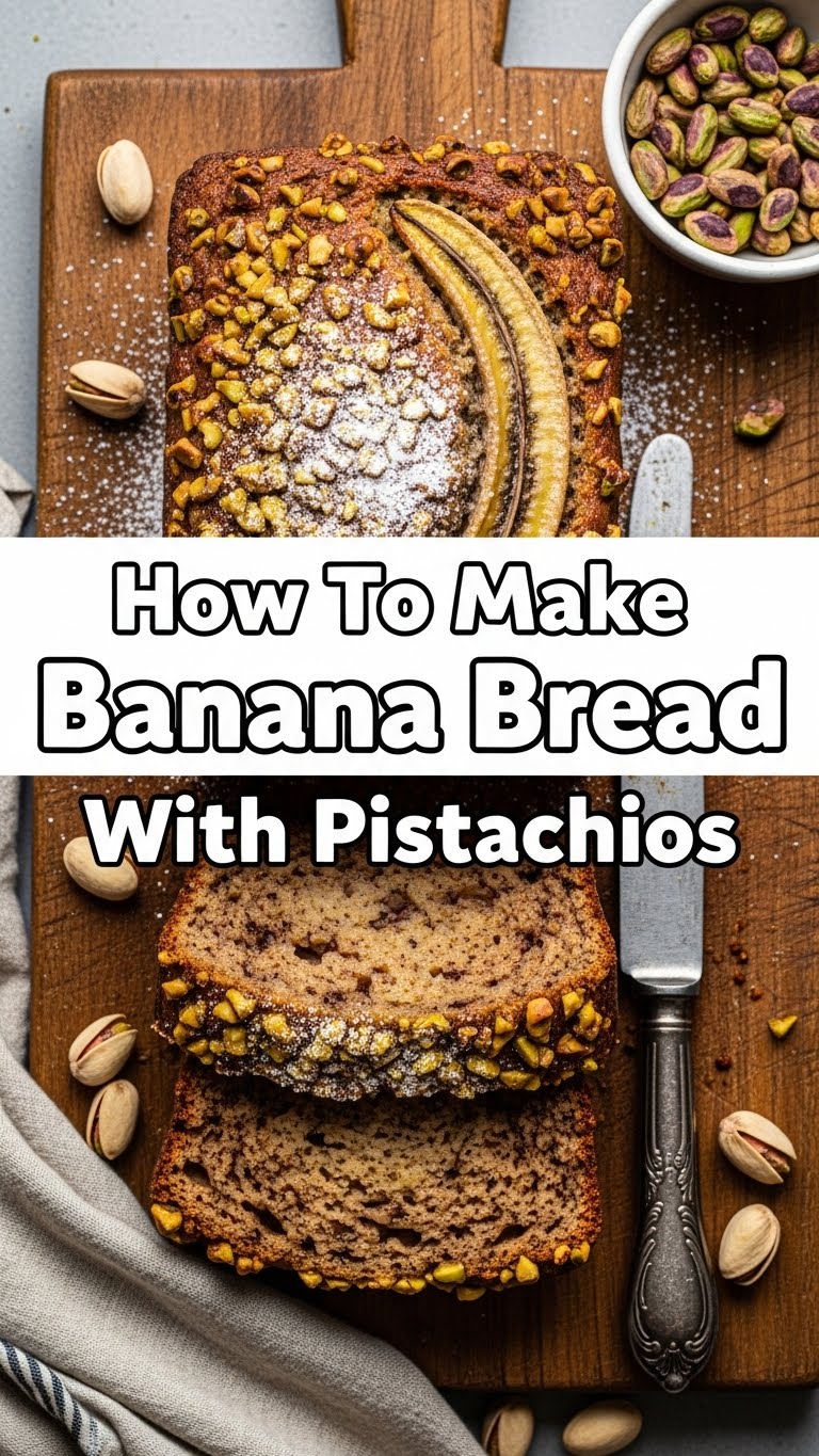How To Make Banana Bread With Pistachios