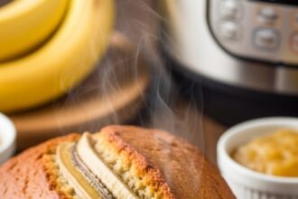 Instant Pot Banana Bread Recipe With Applesauce