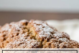 Banana Bread With Cinnamon And Brown Sugar Topping