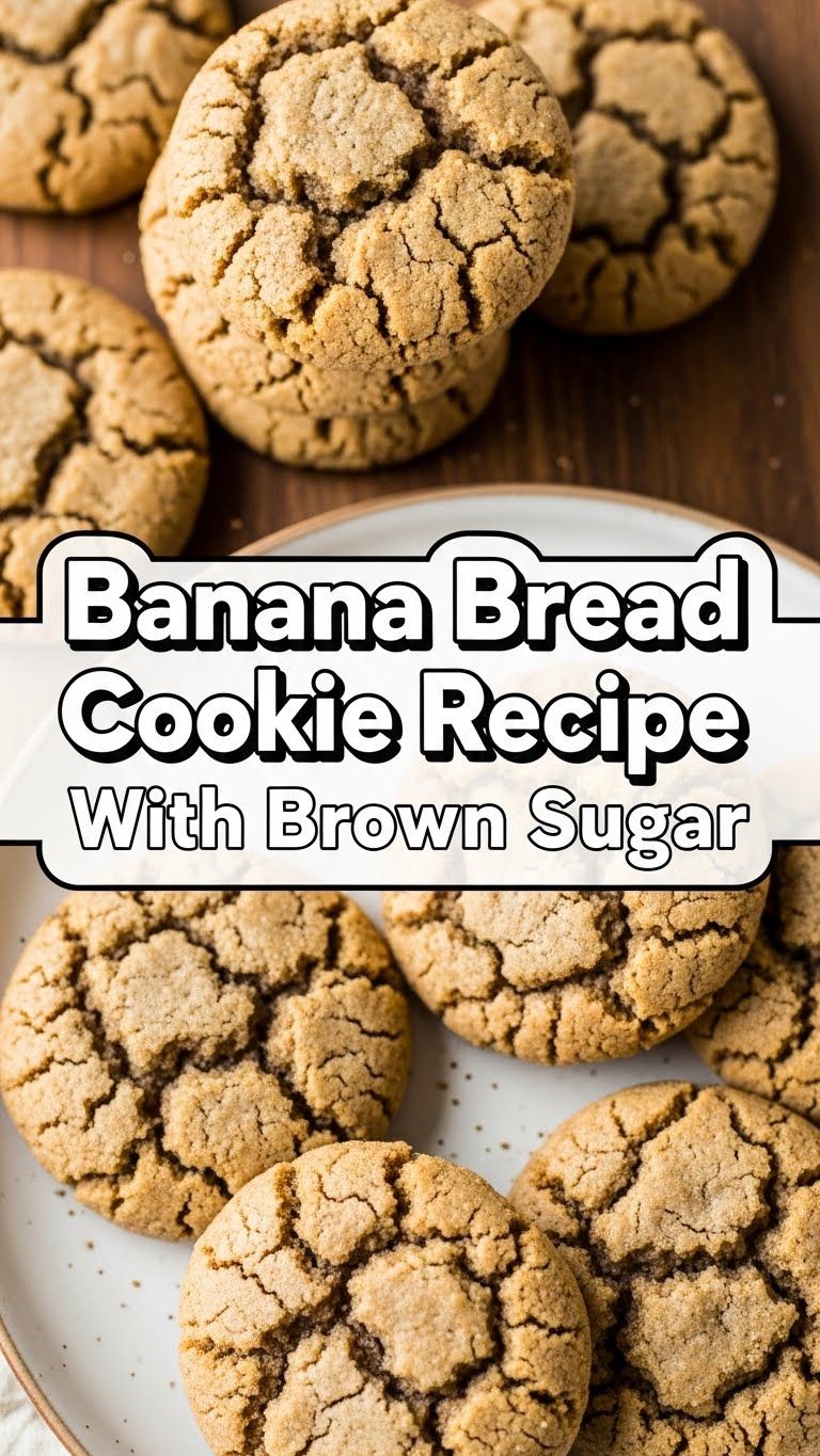 Banana Bread Cookie Recipe With Brown Sugar