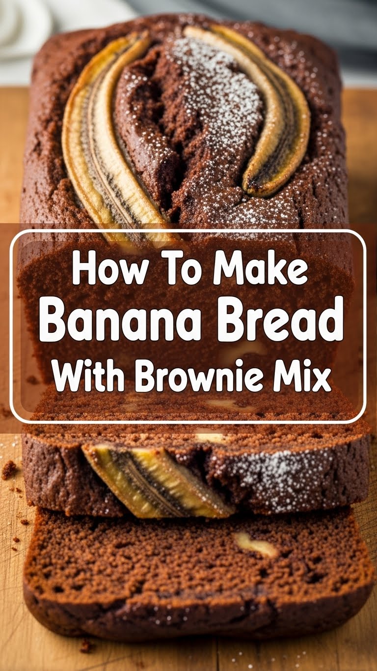 How To Make Banana Bread With Brownie Mix