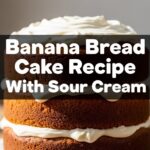 Banana Bread Cake Recipe With Sour Cream