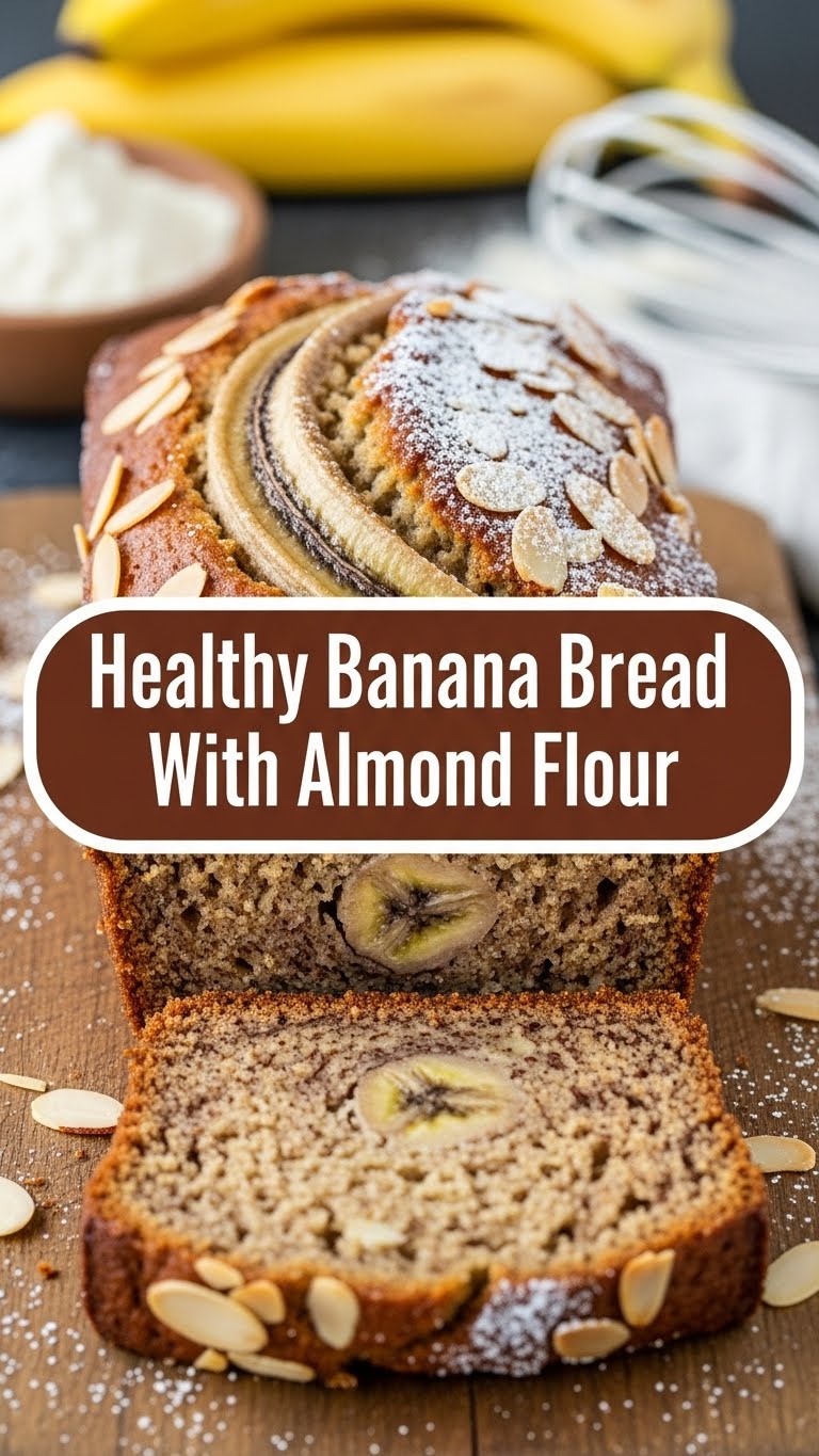 Healthy Banana Bread With Almond Flour
