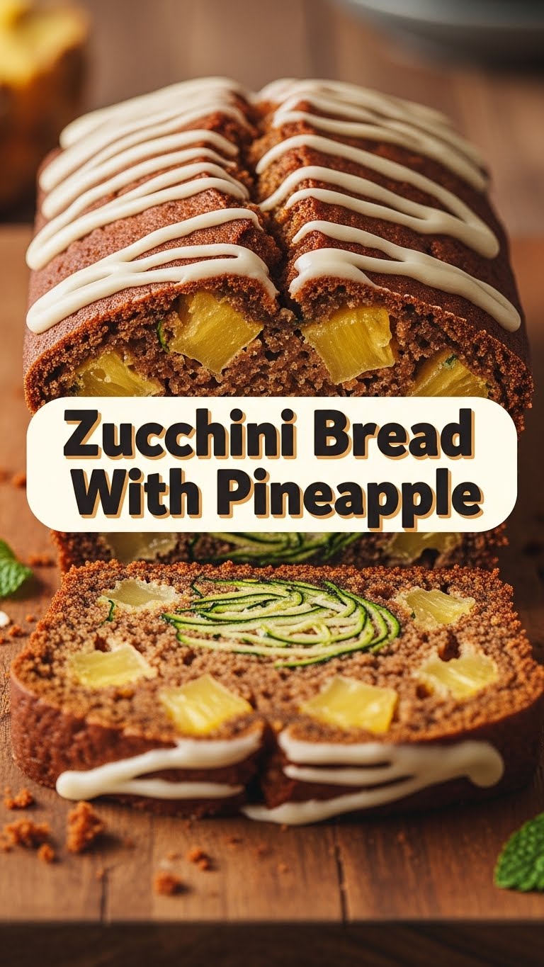 Zucchini Bread With Pineapple