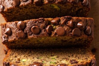 Zucchini Bread With Chocolate Chips