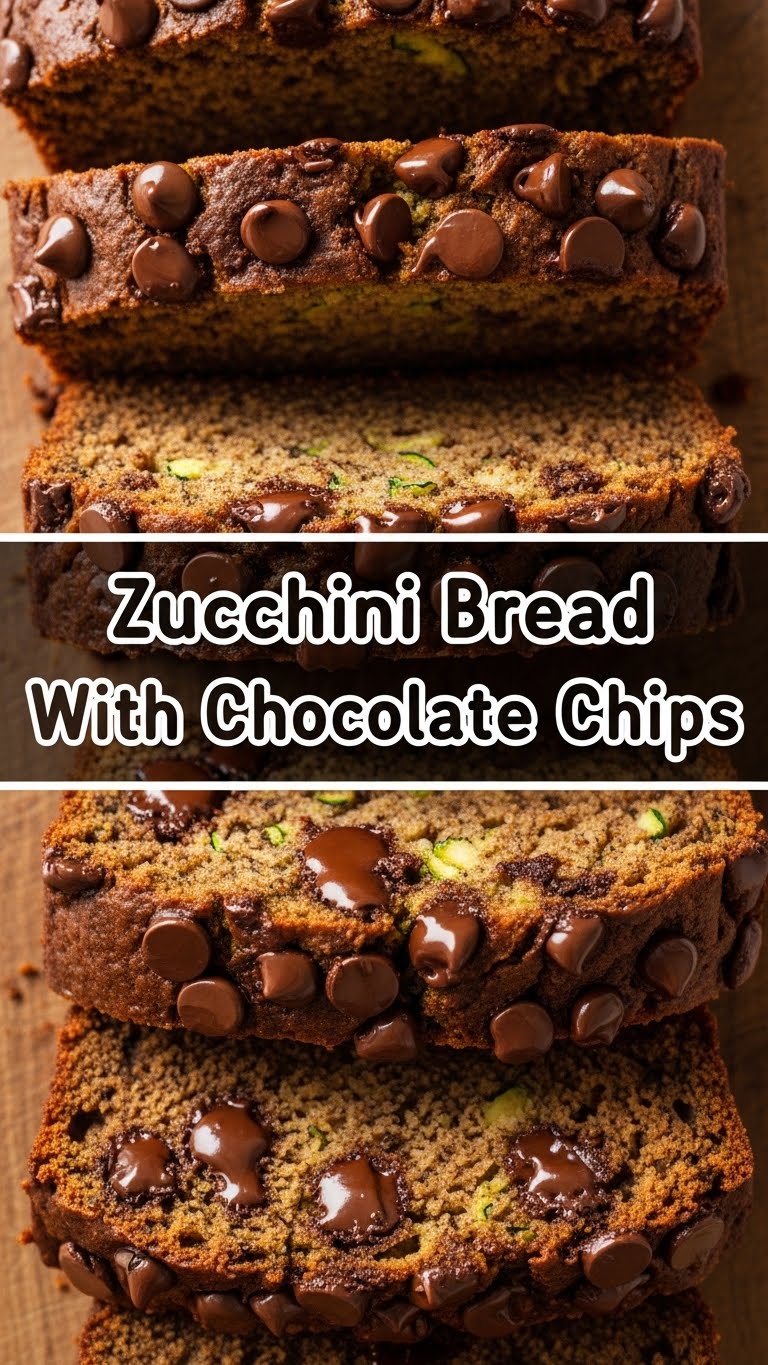 Zucchini Bread With Chocolate Chips