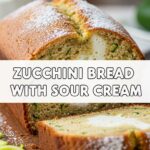 Zucchini Bread With Sour Cream