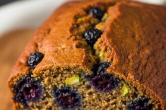Zucchini Bread With Blueberries