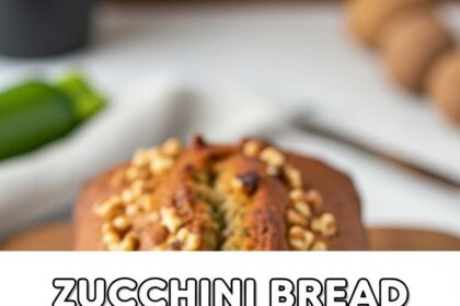 Zucchini Bread With Walnuts Recipe