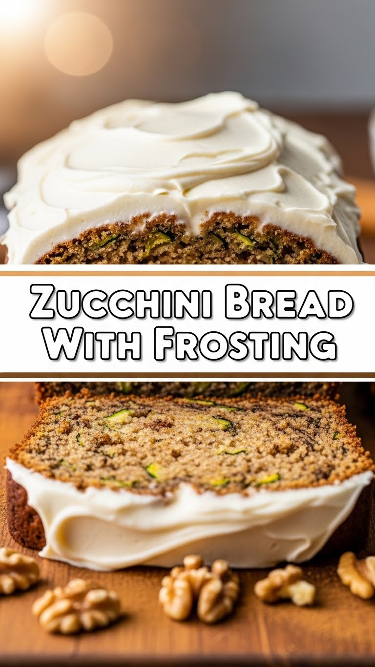 Zucchini Bread With Frosting