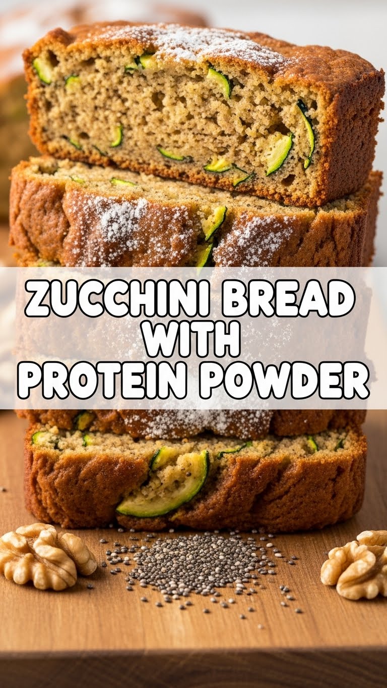 Zucchini Bread With Protein Powder