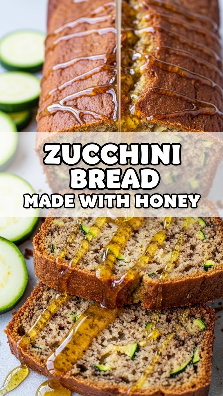 Zucchini Bread Made With Honey