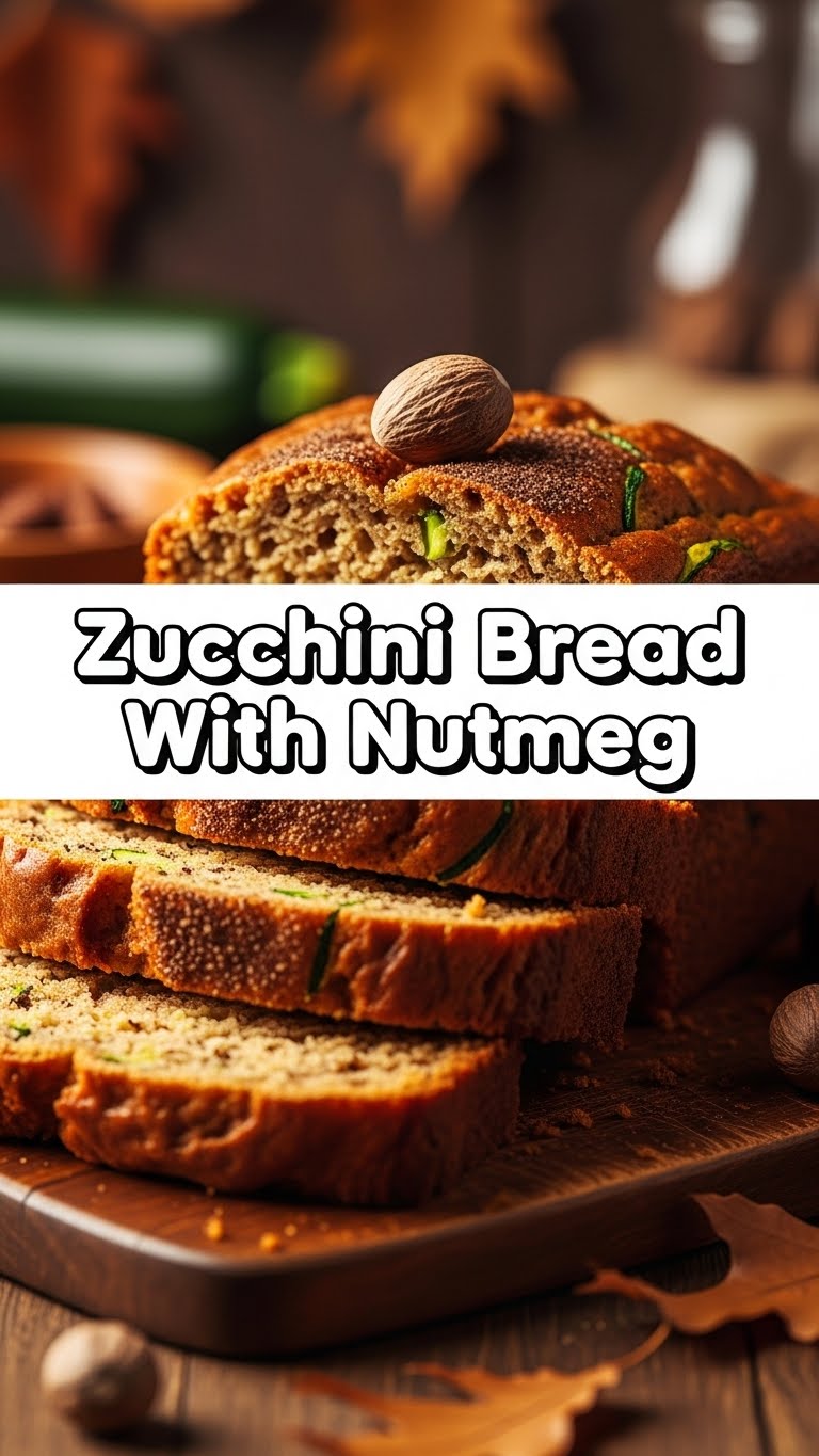 Zucchini Bread With Nutmeg