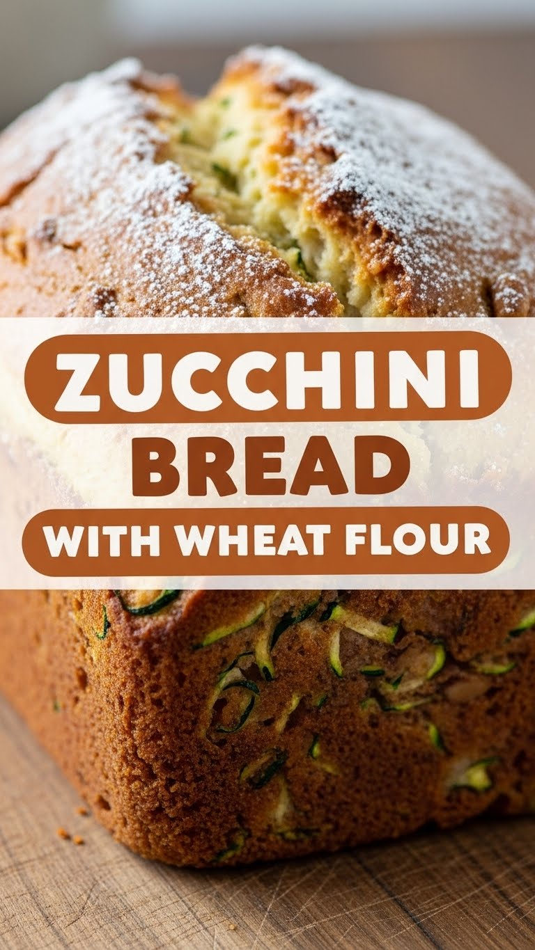 Zucchini Bread With Wheat Flour