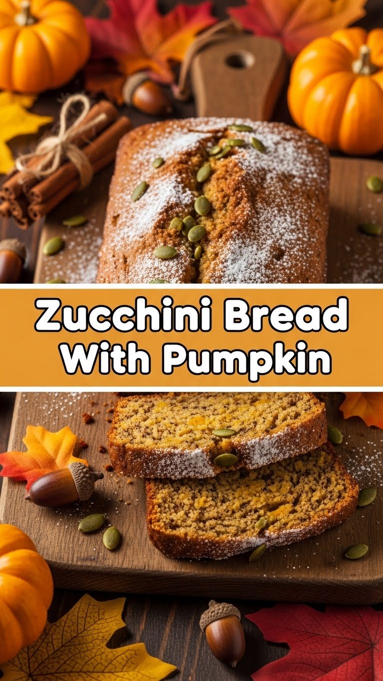Zucchini Bread With Pumpkin
