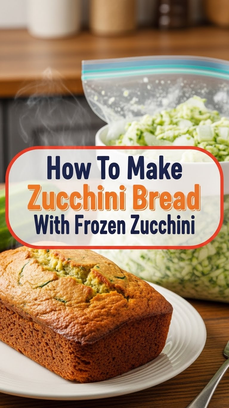 How To Make Zucchini Bread With Frozen Zucchini