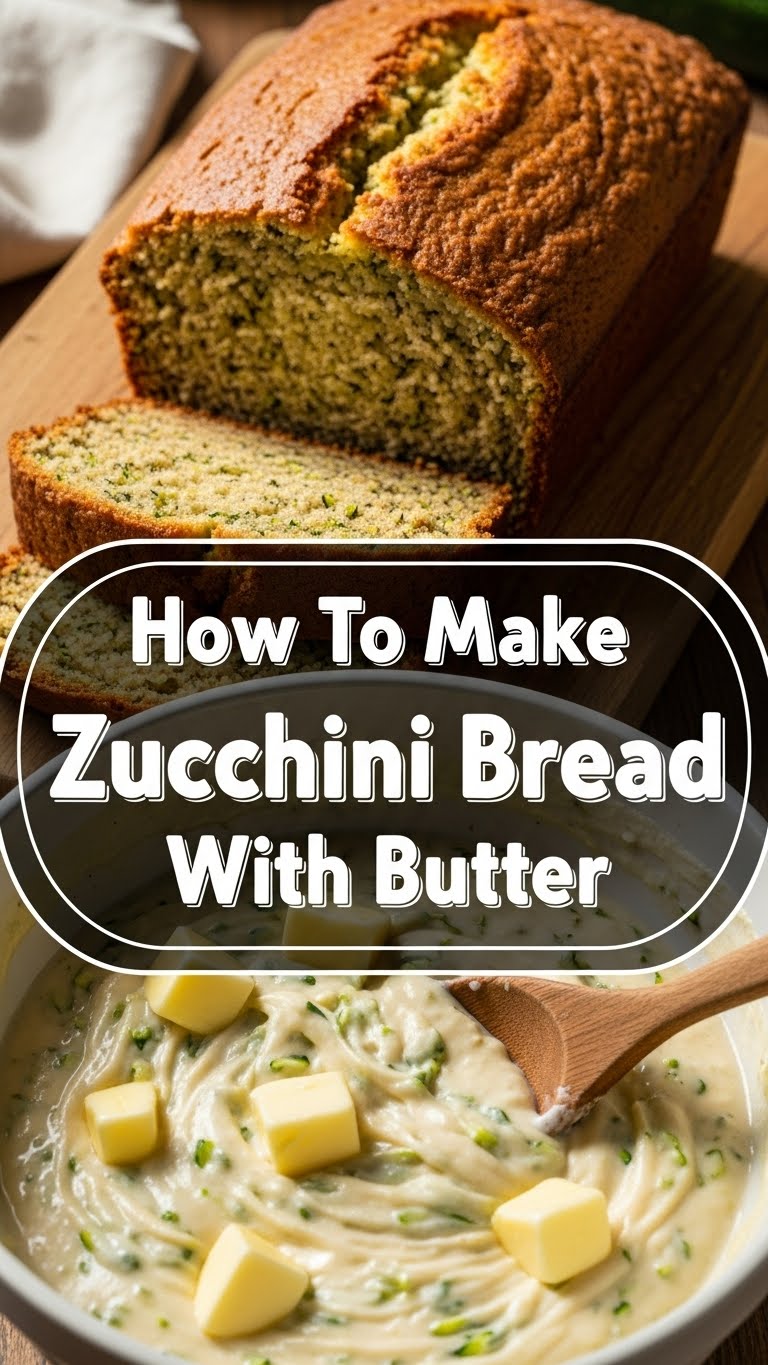 How To Make Zucchini Bread With Butter