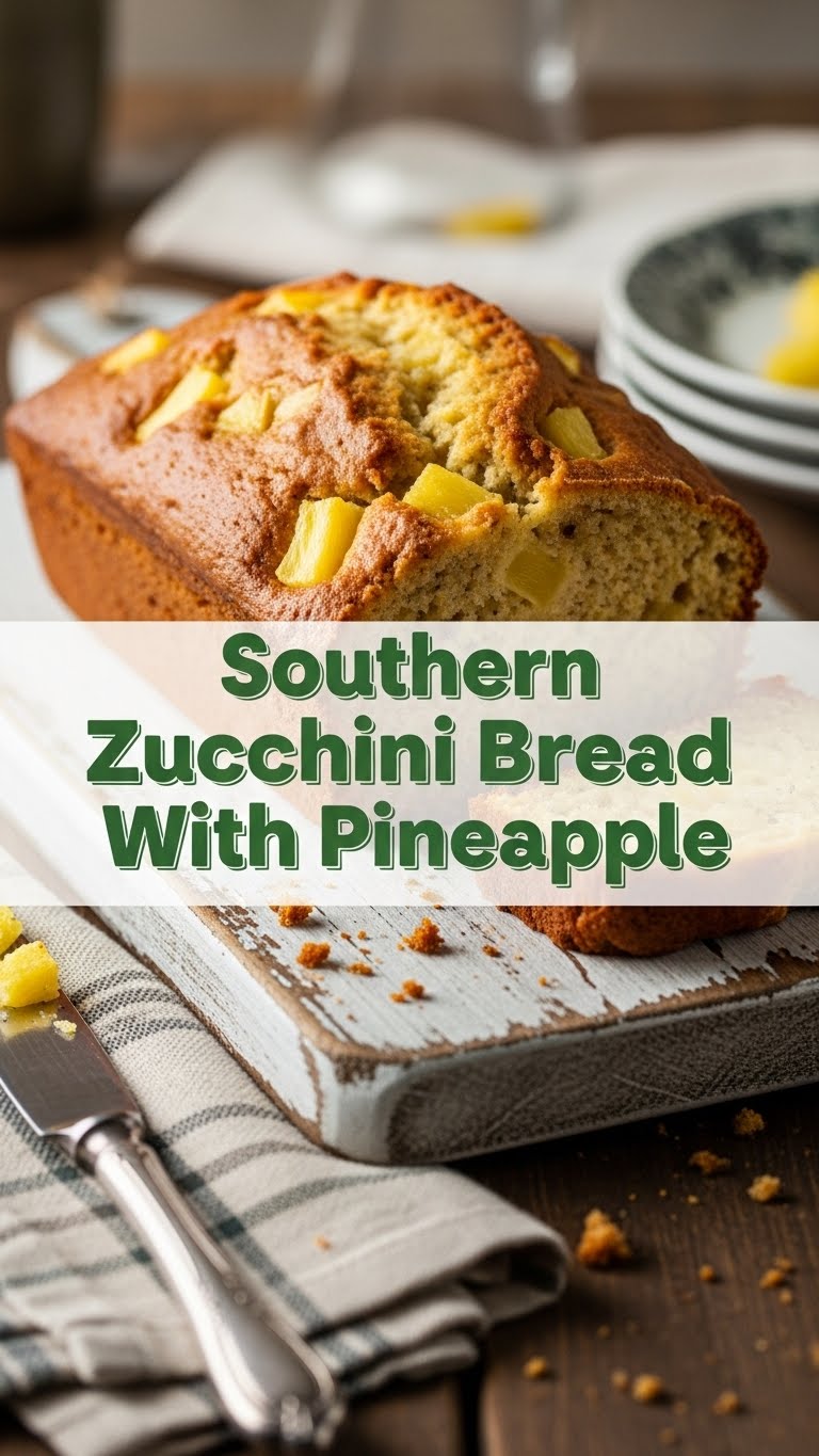 Southern Zucchini Bread With Pineapple