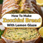 How To Make Zucchini Bread With Lemon Glaze