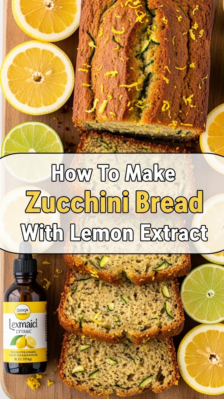 How To Make Zucchini Bread With Lemon Extract