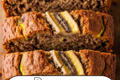 Banana Zucchini Bread With Cinnamon