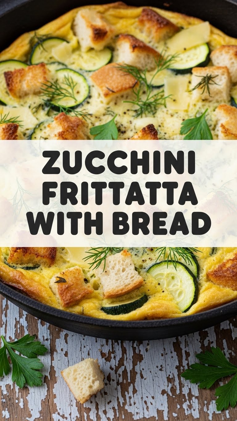 Zucchini Frittata With Bread