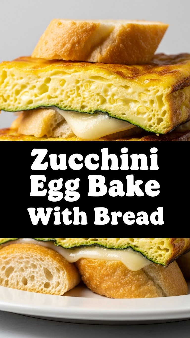 Zucchini Egg Bake With Bread