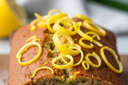 How To Make Zucchini Bread With Lemon Zest