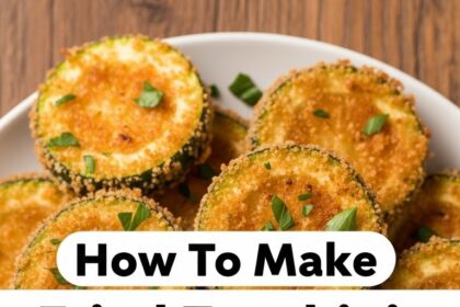 How To Make Fried Zucchini With Bread Crumbs